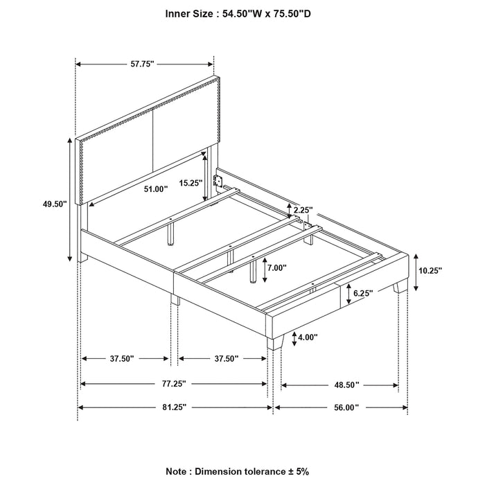 Boyd Panel Bed - Just Furniture (PA) - Multi Location