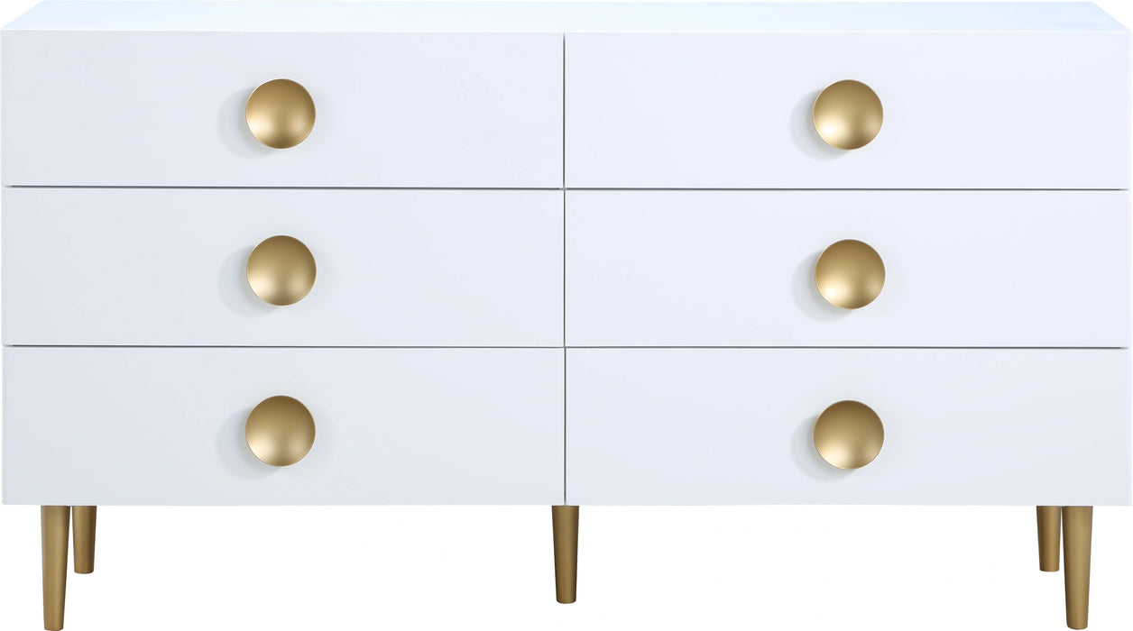 Zayne White Dresser