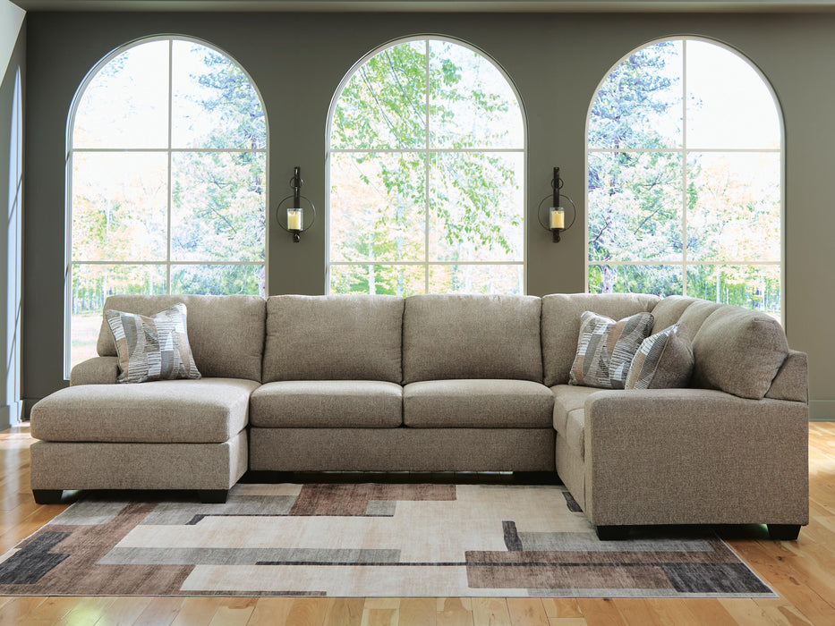 Newellen Sleeper Sectional with Chaise - Just Furniture (PA) - Multi Location