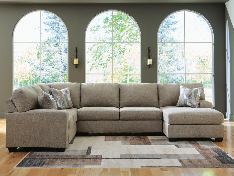 Newellen Sleeper Sectional with Chaise - Just Furniture (PA) - Multi Location