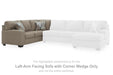 Newellen Sleeper Sectional with Chaise - Just Furniture (PA) - Multi Location