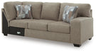 Newellen Sleeper Sectional with Chaise - Just Furniture (PA) - Multi Location