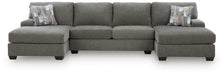 Clarington Sectional with Double Chaise - Just Furniture (PA) - Multi Location