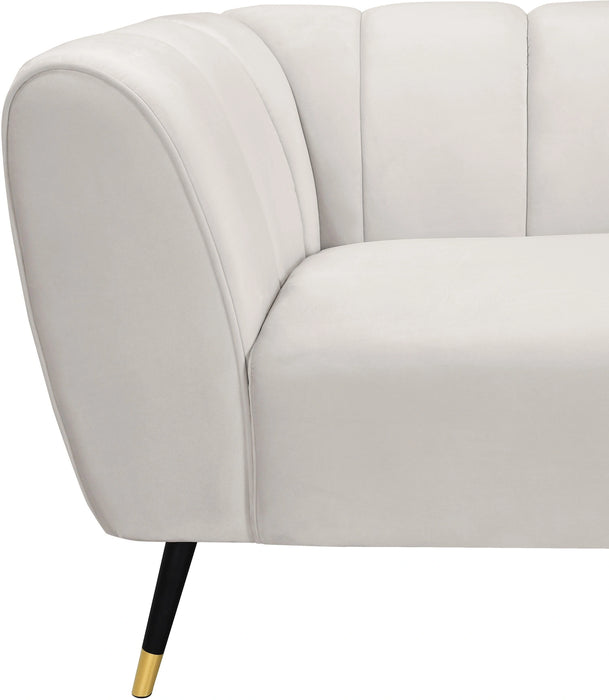 Beaumont Cream Velvet Chair