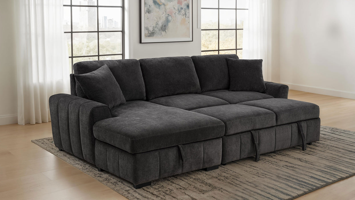 Pastrana Pull-Out Sleeper Sectional Sofa - Just Furniture (PA) - Multi Location