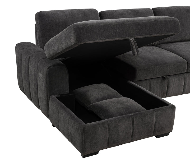 Pastrana Pull-Out Sleeper Sectional Sofa - Just Furniture (PA) - Multi Location