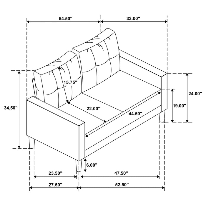 Bowen II Sofa Set - Just Furniture (PA) - Multi Location