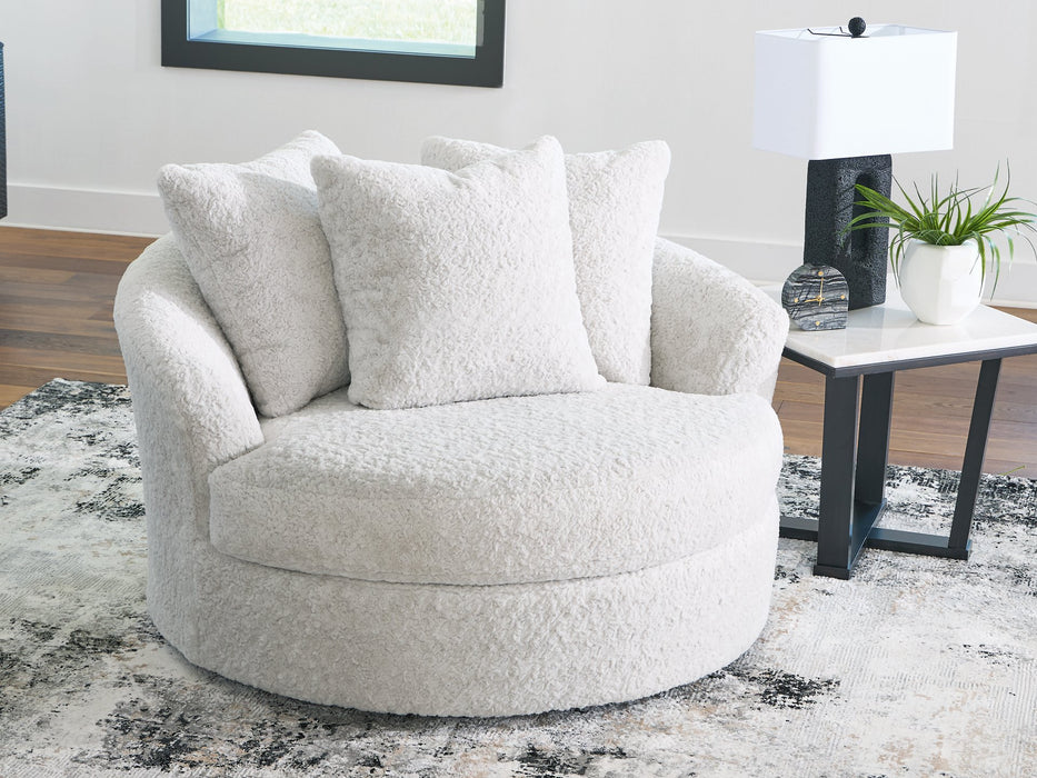 Cuddle Plush Oversized Swivel Accent Chair - Just Furniture (PA) - Multi Location