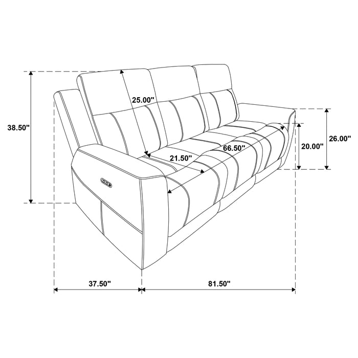 Kennett Power Reclining Sofa - Just Furniture (PA) - Multi Location