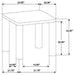 Castlewood End Table - Just Furniture (PA) - Multi Location