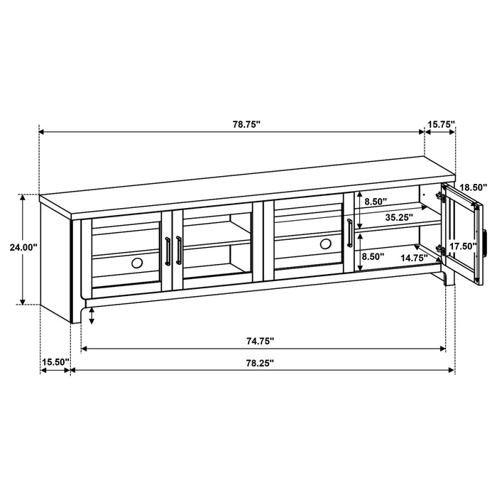 Brenham TV Stand - Just Furniture (PA) - Multi Location