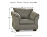 Darcy Chair - Just Furniture (PA) - Multi Location