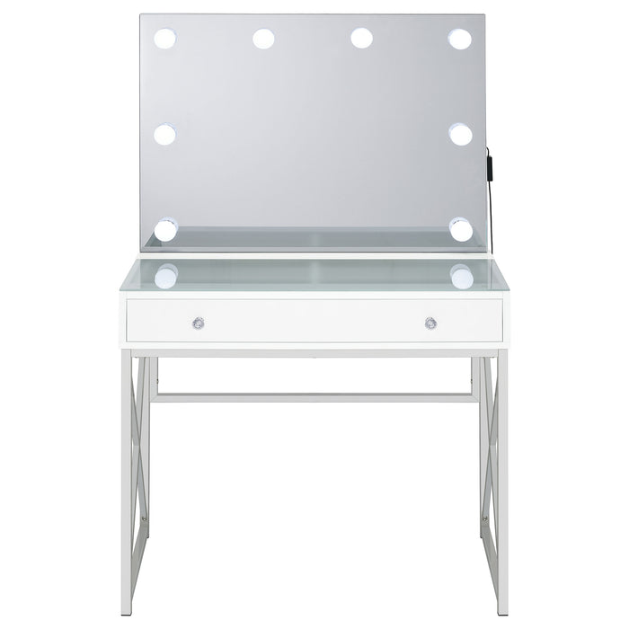 Eliza Makeup Vanity Table with LED Mirror and Stool - Just Furniture (PA) - Multi Location