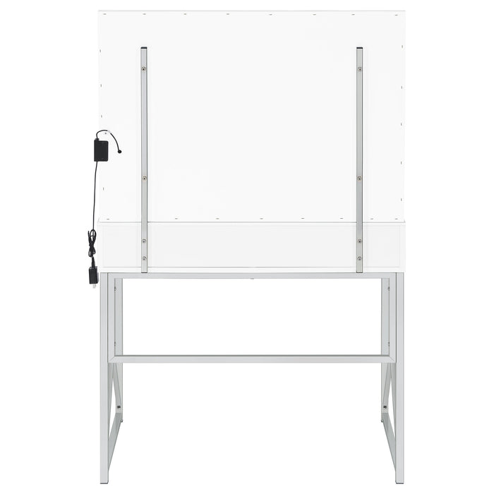 Eliza Makeup Vanity Table with LED Mirror and Stool - Just Furniture (PA) - Multi Location