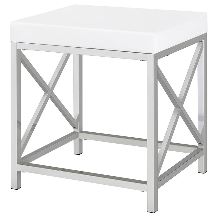 Eliza Makeup Vanity Table with LED Mirror and Stool - Just Furniture (PA) - Multi Location