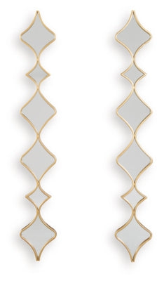 Harriswood Accent Mirror Set (Set of 2) - Just Furniture (PA) - Multi Location