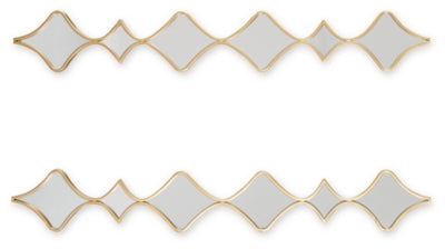 Harriswood Accent Mirror Set (Set of 2) - Just Furniture (PA) - Multi Location
