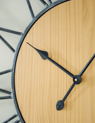 Brockett Wall Clock - Just Furniture (PA) - Multi Location