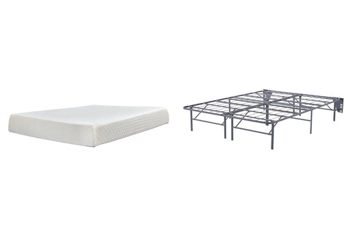 10 Inch Chime Memory Foam Mattress Set - Just Furniture (PA) - Multi Location
