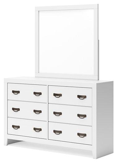 Binterglen Dresser and Mirror - Just Furniture (PA) - Multi Location