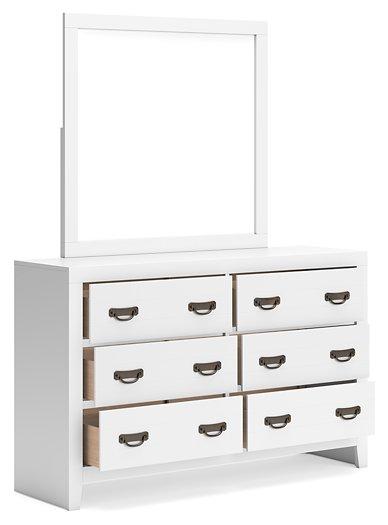 Binterglen Dresser and Mirror - Just Furniture (PA) - Multi Location