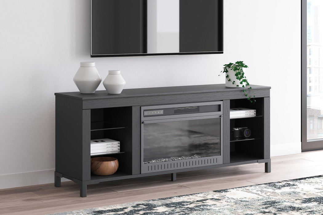 Cayberry 60" TV Stand with Electric Fireplace - Just Furniture (PA) - Multi Location