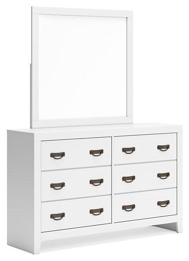 Binterglen Dresser and Mirror - Just Furniture (PA) - Multi Location