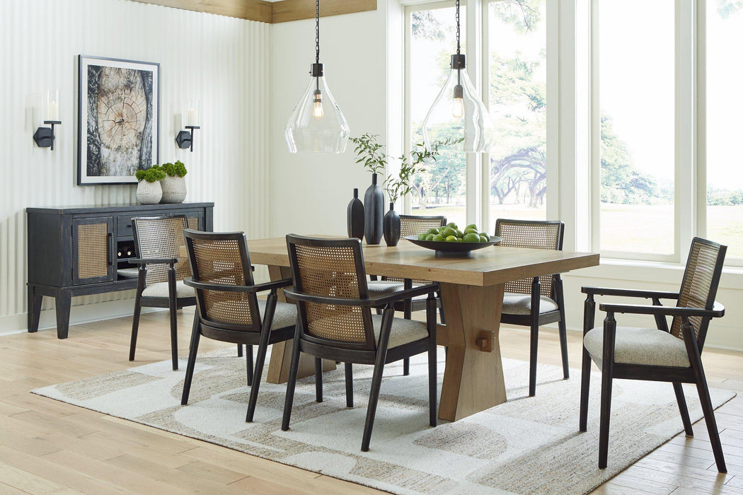 Galliden Dining Arm Chair - Just Furniture (PA) - Multi Location