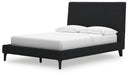 Cadmori Upholstered Bed with Roll Slats - Just Furniture (PA) - Multi Location