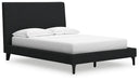 Cadmori Upholstered Bed with Roll Slats - Just Furniture (PA) - Multi Location