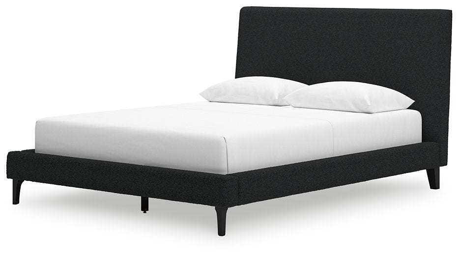 Cadmori Upholstered Bed with Roll Slats - Just Furniture (PA) - Multi Location