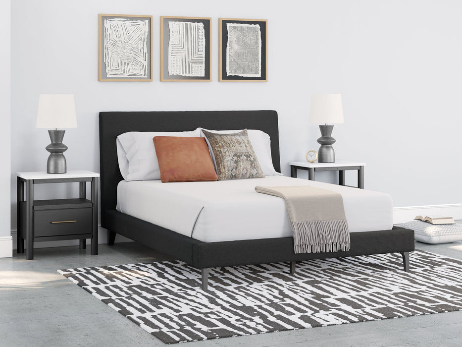 Cadmori Upholstered Bed with Roll Slats - Just Furniture (PA) - Multi Location