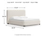 Brintstreet Upholstered Bed - Just Furniture (PA) - Multi Location