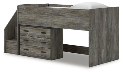 Frandern Loft Bed with Drawer Storage - Just Furniture (PA) - Multi Location