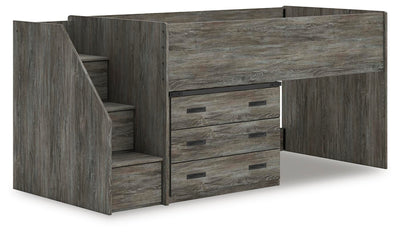 Frandern Loft Bed with Drawer Storage - Just Furniture (PA) - Multi Location