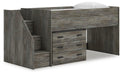 Frandern Loft Bed with Drawer Storage - Just Furniture (PA) - Multi Location