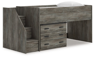 Frandern Loft Bed with Drawer Storage - Just Furniture (PA) - Multi Location