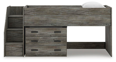 Frandern Loft Bed with Drawer Storage - Just Furniture (PA) - Multi Location