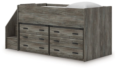 Frandern Loft Bed with Drawer Storage - Just Furniture (PA) - Multi Location