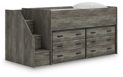 Frandern Loft Bed with Drawer Storage - Just Furniture (PA) - Multi Location
