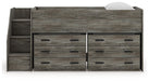 Frandern Loft Bed with Drawer Storage - Just Furniture (PA) - Multi Location