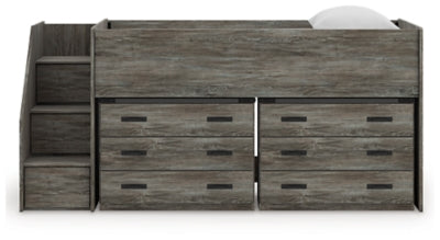 Frandern Loft Bed with Drawer Storage - Just Furniture (PA) - Multi Location