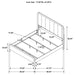 Amsbury 4 Pc Bedroom Set - Just Furniture (PA) - Multi Location