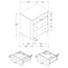 Arini 4 Pc Bedroom Set - Just Furniture (PA) - Multi Location
