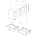 Arini 4 Pc Bedroom Set - Just Furniture (PA) - Multi Location