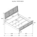 Arini Eastern King Bed - Just Furniture (PA) - Multi Location