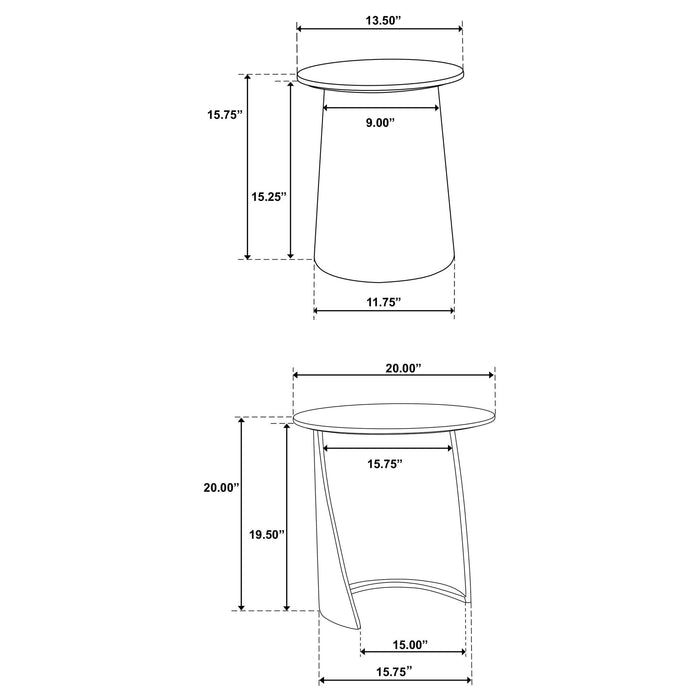 Yency Nesting Table Set - Just Furniture (PA) - Multi Location