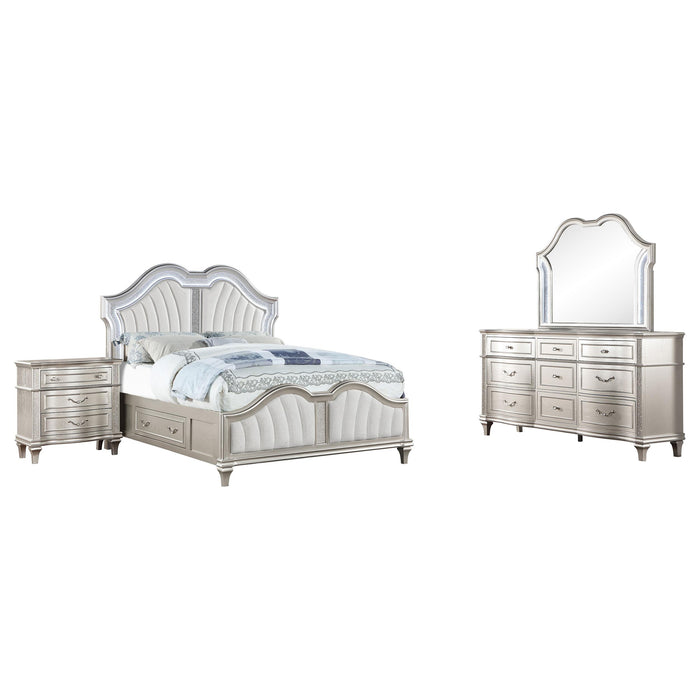 Evangeline 4 Pc Bedroom Set - Just Furniture (PA) - Multi Location