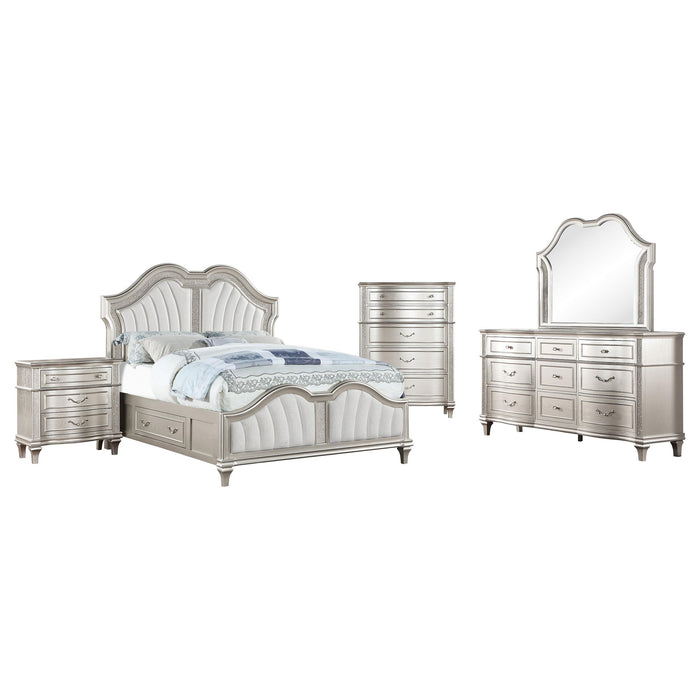 Evangeline 5 Pc Bedroom Set - Just Furniture (PA) - Multi Location