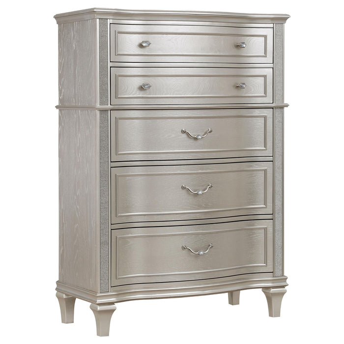 Evangeline 5 Pc Bedroom Set - Just Furniture (PA) - Multi Location